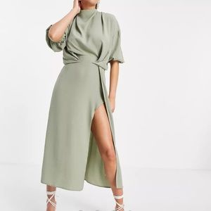 ASOS green dress